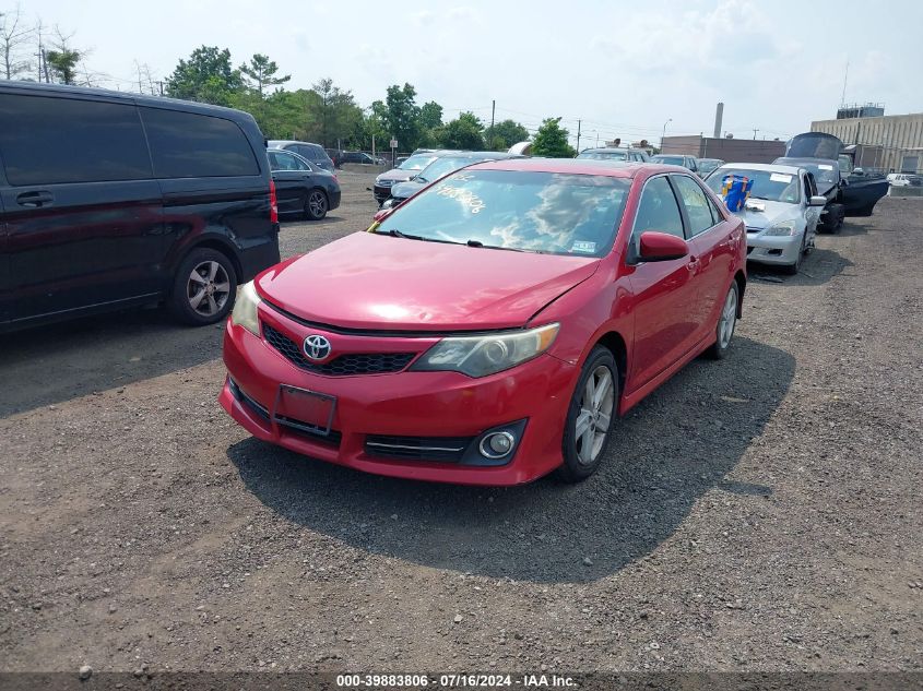 2012 Toyota Camry Se VIN: 4T1BF1FK3CU533507 Lot: 39883806