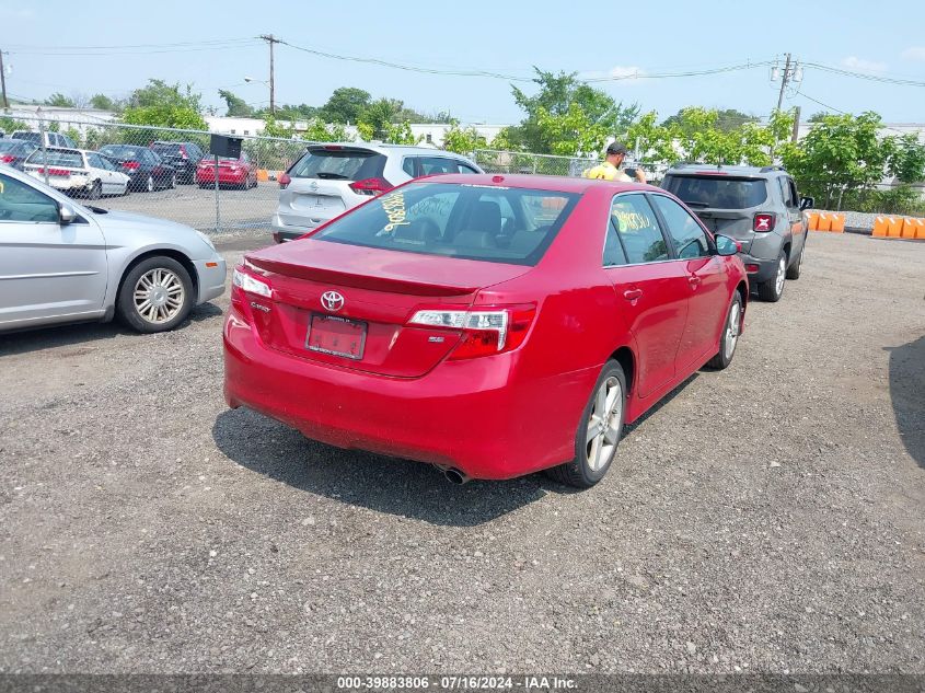 2012 Toyota Camry Se VIN: 4T1BF1FK3CU533507 Lot: 39883806