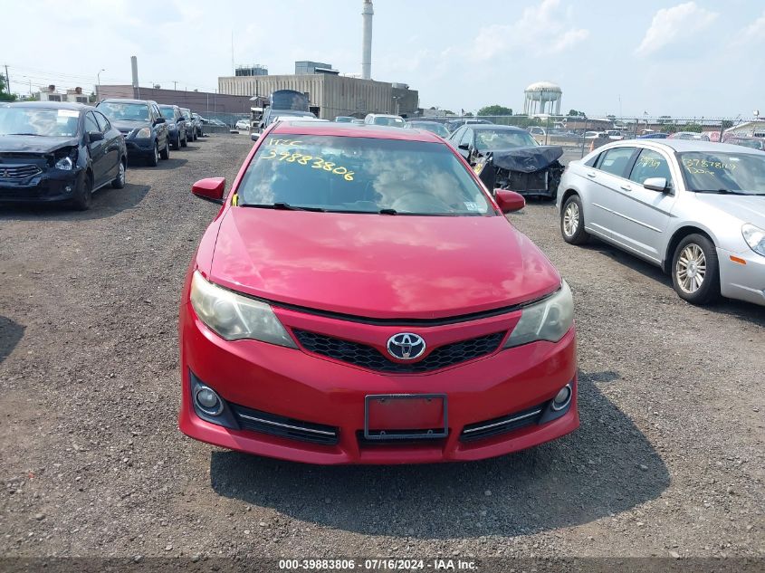 2012 Toyota Camry Se VIN: 4T1BF1FK3CU533507 Lot: 39883806