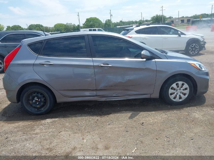 2015 Hyundai Accent Gs VIN: KMHCT5AE6FU225340 Lot: 39883822