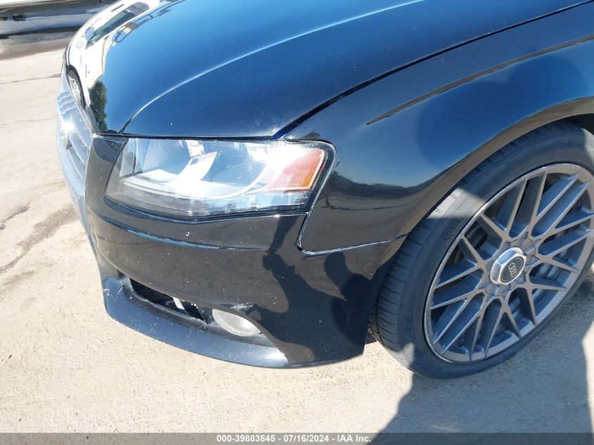 2011 Audi A4 2.0T Premium VIN: WAUBFAFL2BN051615 Lot: 39883845