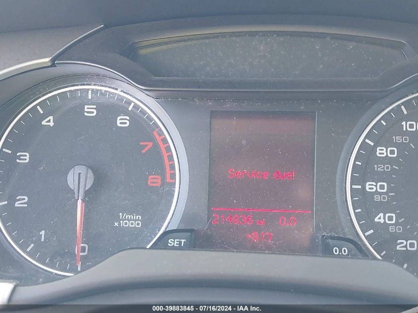 2011 Audi A4 2.0T Premium VIN: WAUBFAFL2BN051615 Lot: 39883845