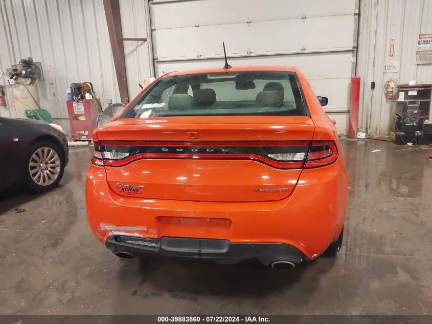 2015 Dodge Dart Sxt VIN: 1C3CDFBB2FD337052 Lot: 39883860