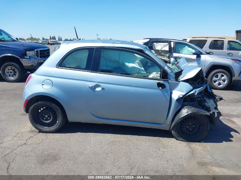 2015 Fiat 500 Pop VIN: 3C3CFFAR9FT652398 Lot: 39883862