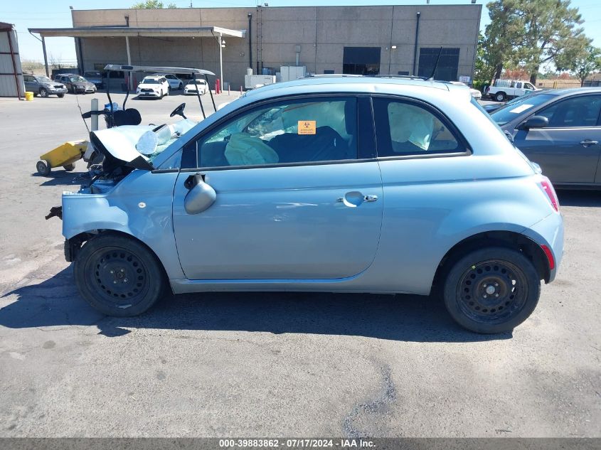 2015 Fiat 500 Pop VIN: 3C3CFFAR9FT652398 Lot: 39883862