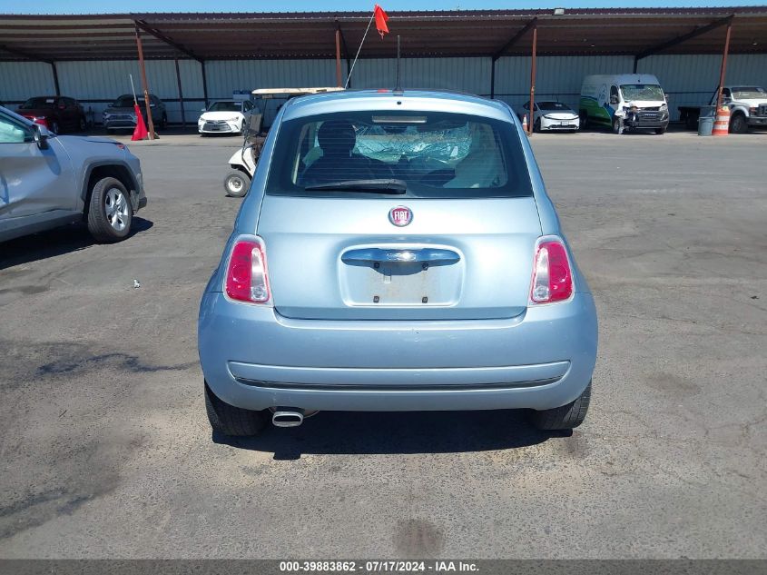 2015 Fiat 500 Pop VIN: 3C3CFFAR9FT652398 Lot: 39883862