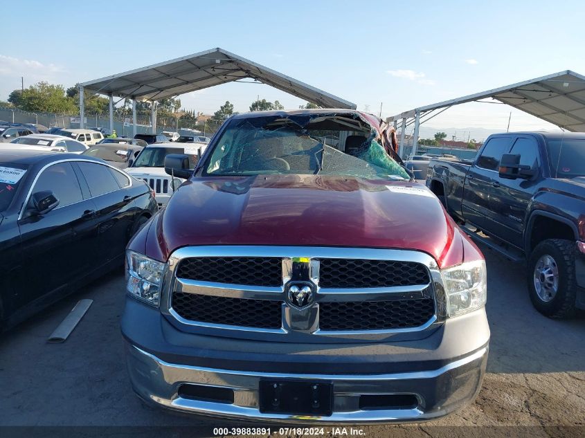 2018 Ram 1500 Tradesman Quad Cab 4X2 6'4 Box VIN: 1C6RR6FG1JS201701 Lot: 39883891