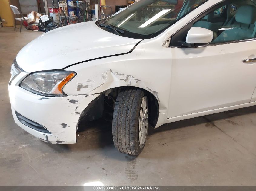 2014 Nissan Sentra S/Sv/Sr/Sl VIN: 3N1AB7AP4EL687094 Lot: 39883893