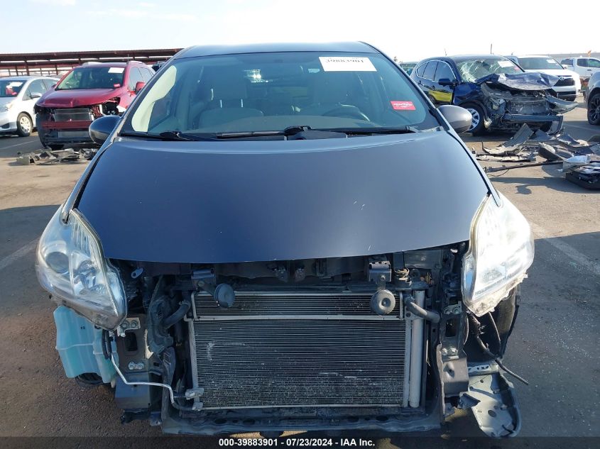 2011 Toyota Prius Two VIN: JTDKN3DU4B0270618 Lot: 39883901