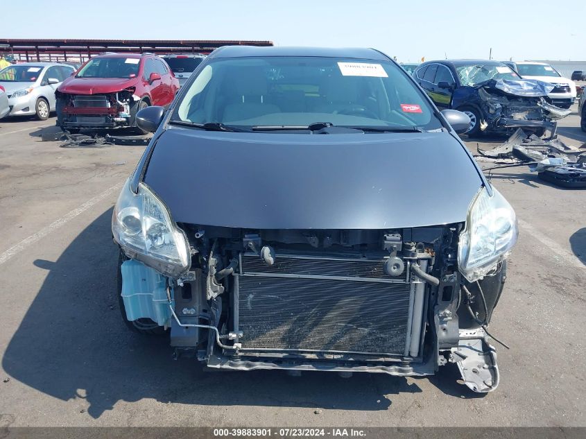 2011 Toyota Prius Two VIN: JTDKN3DU4B0270618 Lot: 39883901