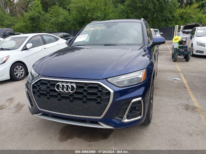 2022 Audi Q5 Premium Plus 45 VIN: WA1EAAFY6N2015470 Lot: 39883959