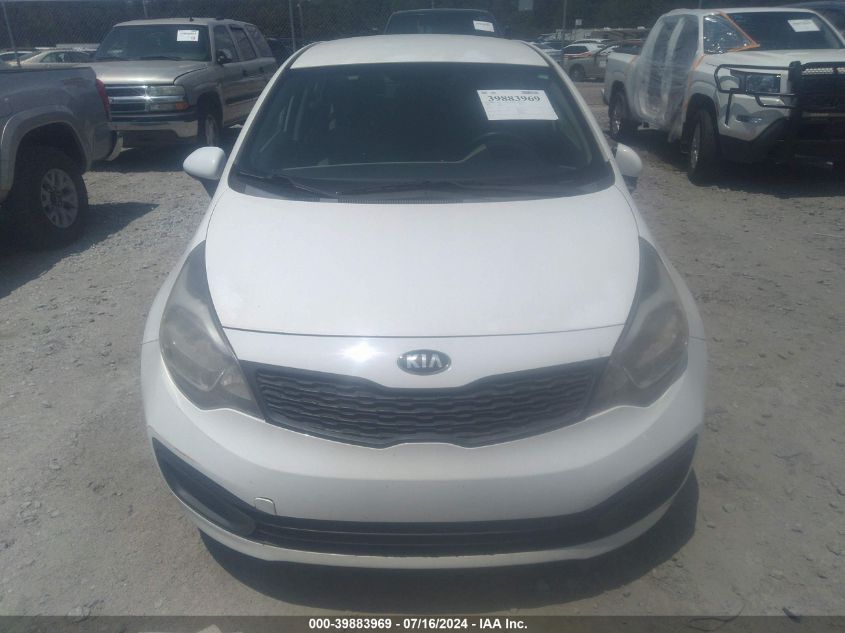 2015 Kia Rio Lx VIN: KNADM4A31F6455366 Lot: 39883969