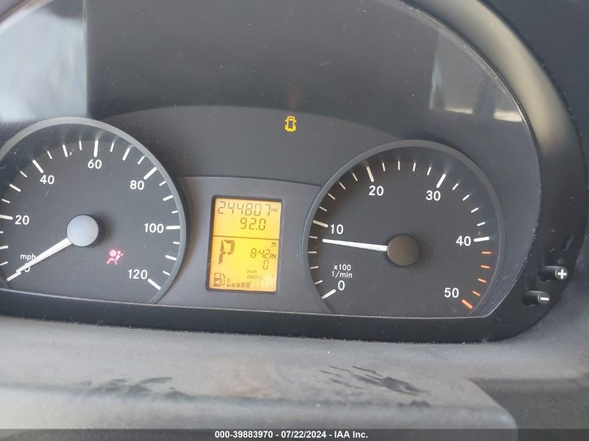 2016 Mercedes-Benz Sprinter 2500 Normal Roof VIN: 8BTPE7DD7GE123340 Lot: 39883970