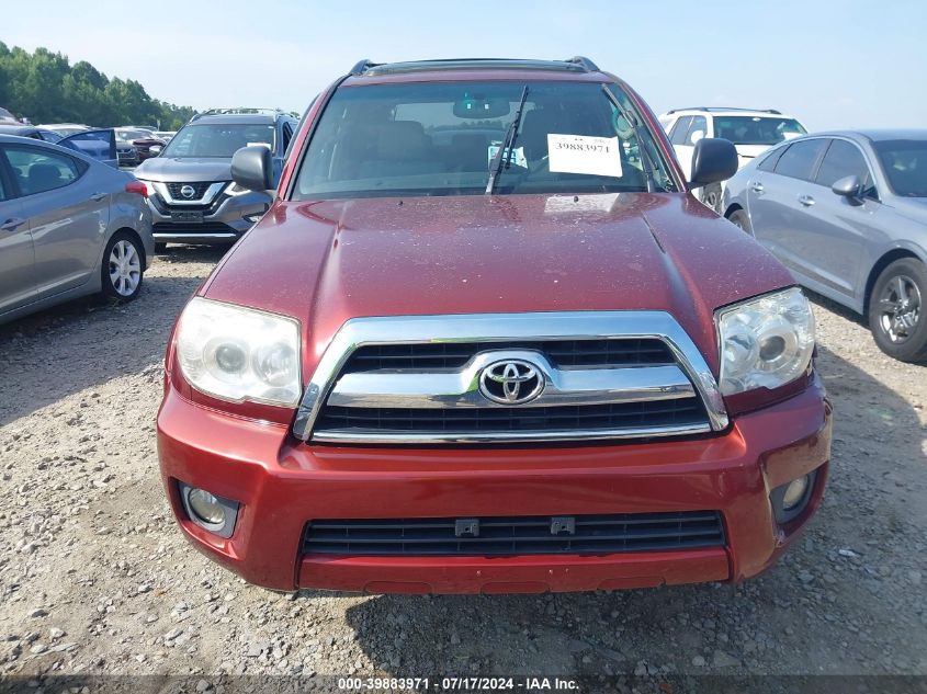 2006 Toyota 4Runner Sr5/Sport VIN: JTEZU14R368049502 Lot: 39883971