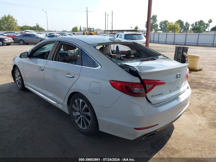 2015 Hyundai Sonata Sport VIN: 5NPE34AF2FH102502 Lot: 39883991