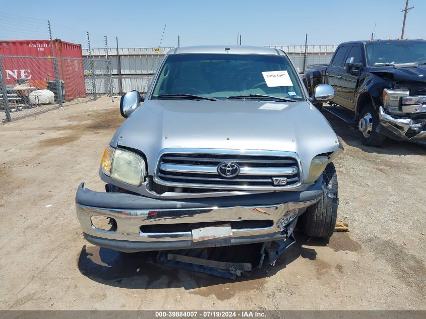 2001 Toyota Tundra Sr5 V8 VIN: 5TBRT34161S181776 Lot: 39884007