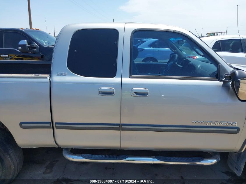 2001 Toyota Tundra Sr5 V8 VIN: 5TBRT34161S181776 Lot: 39884007