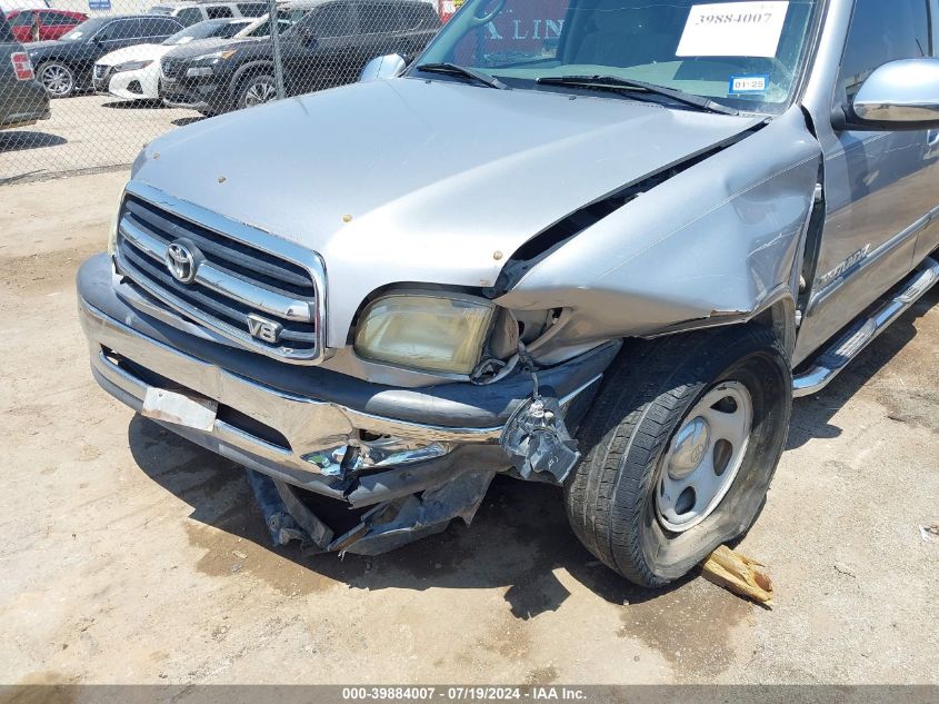 2001 Toyota Tundra Sr5 V8 VIN: 5TBRT34161S181776 Lot: 39884007