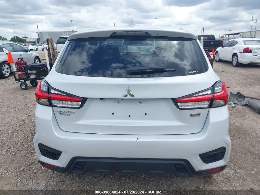 2022 Mitsubishi Outlander Sport 2.0 Be Awc/2.0 Es Awc/2.0 Le Awc/2.0 Se Awc/2.0 Se Special Edition Awc VIN: JA4ARUAU5NU022282 Lot: 39884024