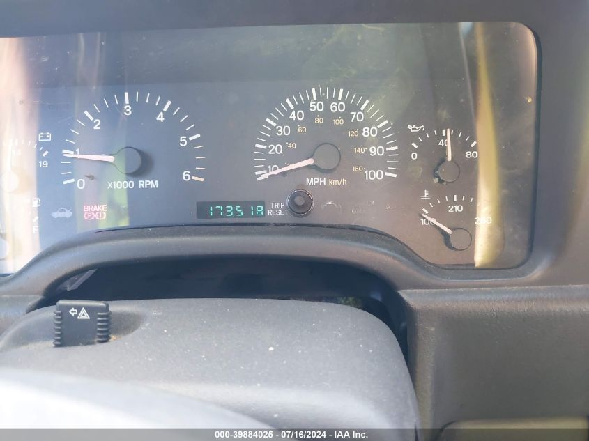 2000 Jeep Cherokee Sport VIN: 1J4FT48S6YL202649 Lot: 39884025