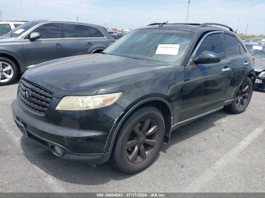 2004 Infiniti Fx35 VIN: JNRAS08U04X106046 Lot: 39884043