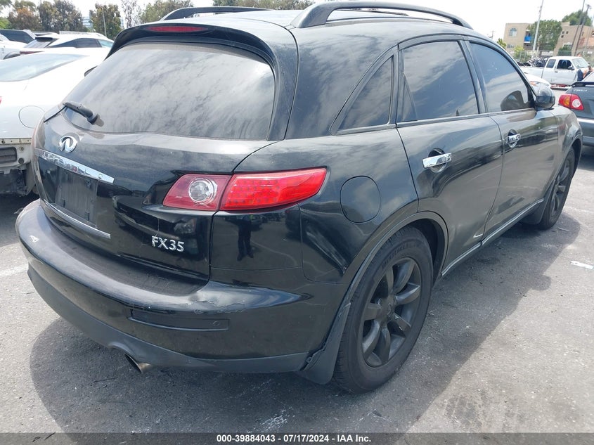 2004 Infiniti Fx35 VIN: JNRAS08U04X106046 Lot: 39884043