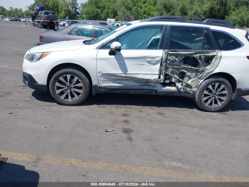 2015 Subaru Outback 2.5I Limited VIN: 4S4BSBNC8F3265575 Lot: 39884048