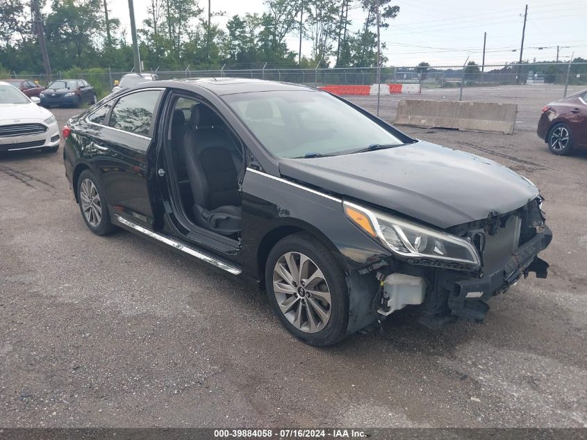 5NPE34AF3HH509389 2017 HYUNDAI SONATA - Image 1