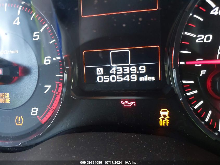 2020 Subaru Wrx Premium VIN: JF1VA1C61L9811367 Lot: 39884085