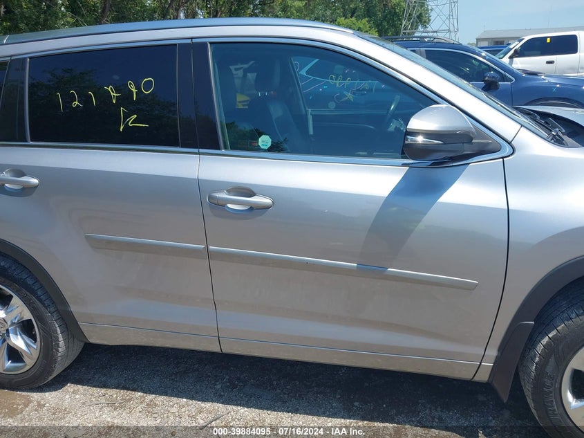 2015 TOYOTA HIGHLANDER LIMITED V6 - 5TDDKRFH4FS121990