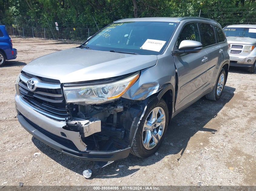 2015 TOYOTA HIGHLANDER LIMITED V6 - 5TDDKRFH4FS121990