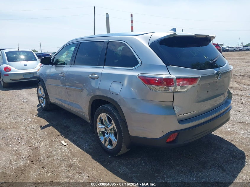 2015 TOYOTA HIGHLANDER LIMITED V6 - 5TDDKRFH4FS121990
