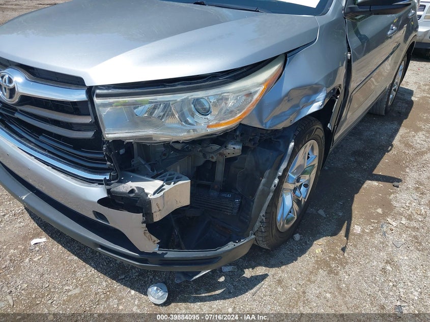 2015 TOYOTA HIGHLANDER LIMITED V6 - 5TDDKRFH4FS121990