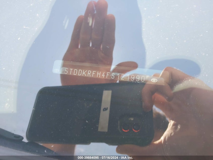 2015 TOYOTA HIGHLANDER LIMITED V6 - 5TDDKRFH4FS121990