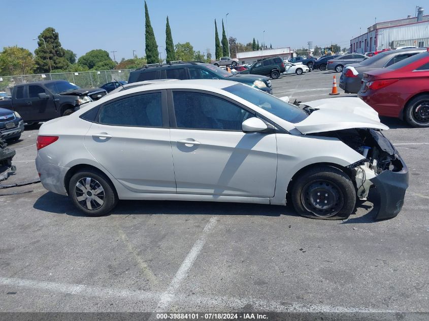 2016 Hyundai Accent Se VIN: KMHCT4AEXGU123857 Lot: 40284398