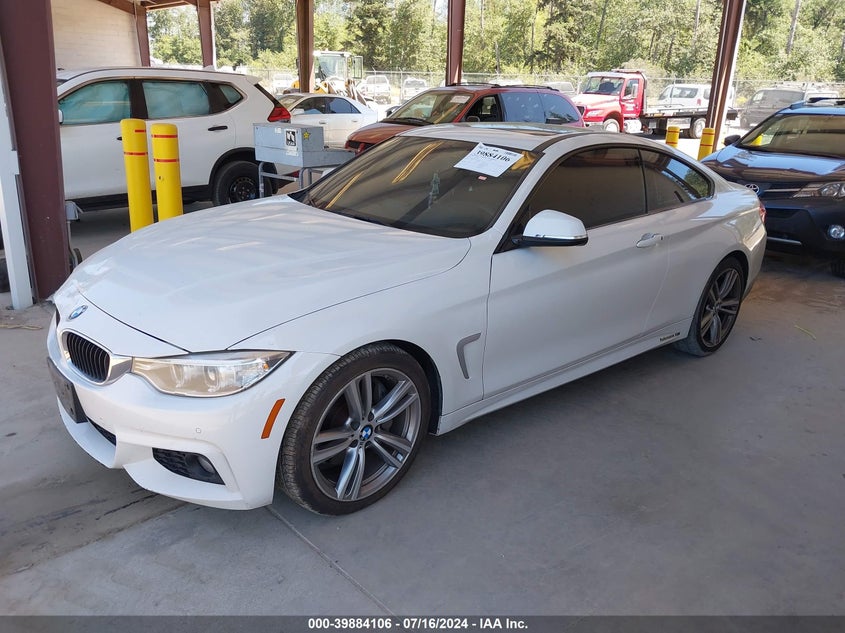 2016 BMW 435I VIN: WBA3R1C57GK529523 Lot: 39884106