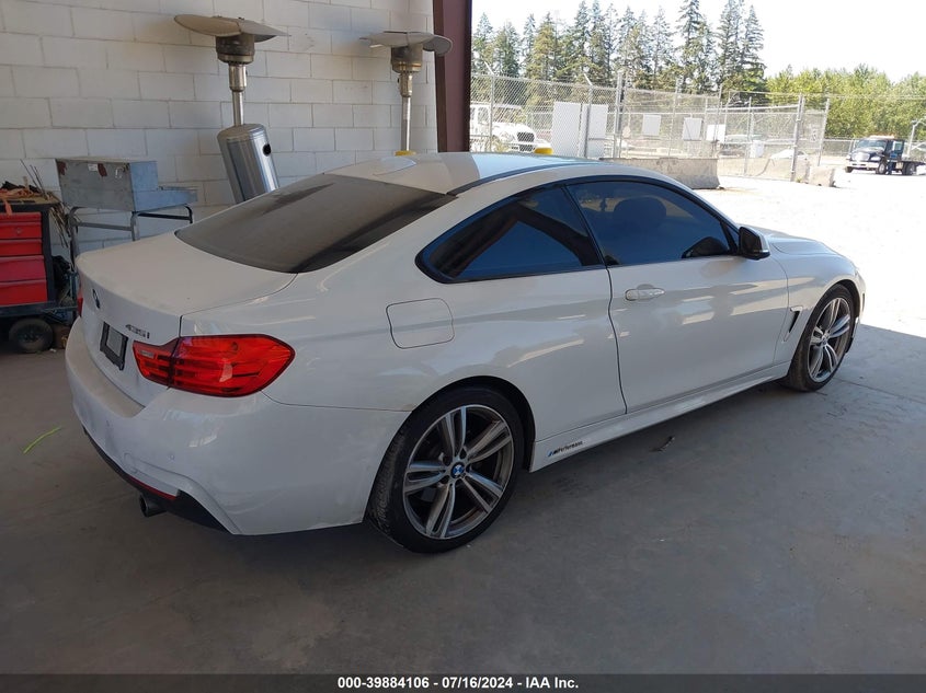 2016 BMW 435I VIN: WBA3R1C57GK529523 Lot: 39884106