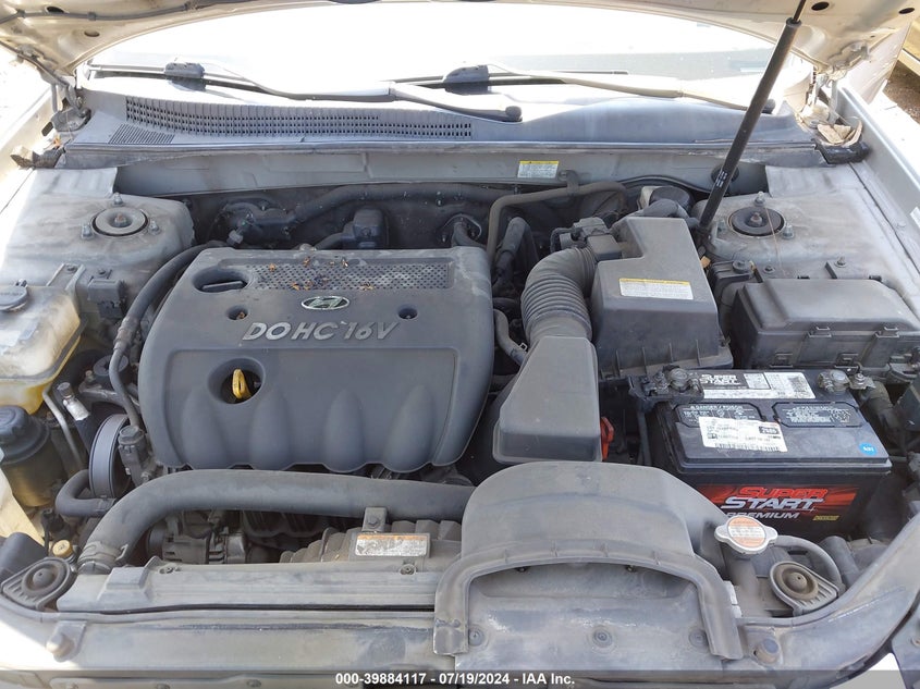 2008 Hyundai Sonata Gls VIN: 5NPET46CX8H386365 Lot: 39884117