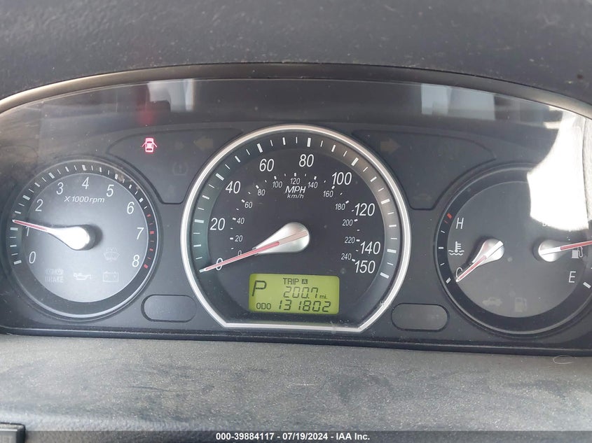 2008 Hyundai Sonata Gls VIN: 5NPET46CX8H386365 Lot: 39884117