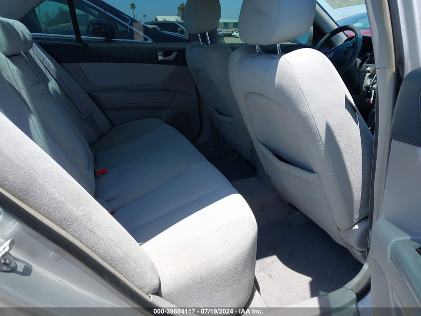 2008 Hyundai Sonata Gls VIN: 5NPET46CX8H386365 Lot: 39884117