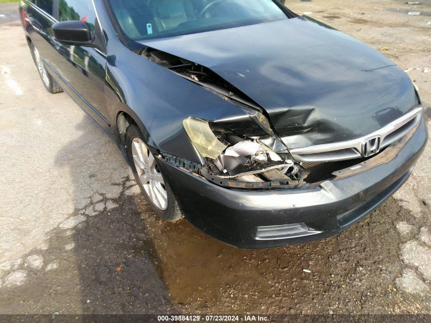 2006 Honda Accord 3.0 Ex VIN: 1HGCM66596A075677 Lot: 39884129