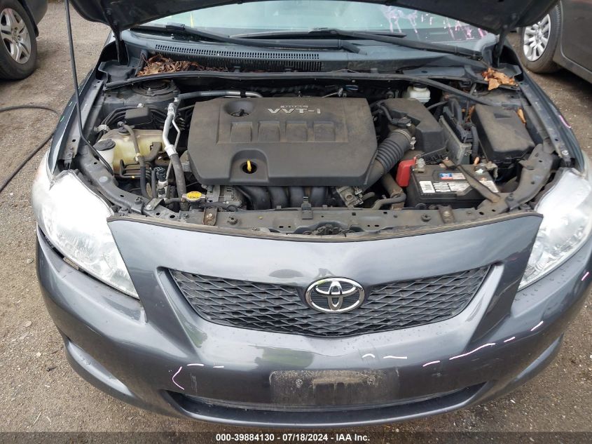 2010 Toyota Corolla Le VIN: 2T1BU4EE2AC522726 Lot: 39884130