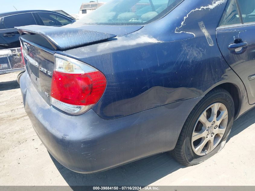 2005 Toyota Camry Xle V6 VIN: 4T1BF32K05U108377 Lot: 39884150