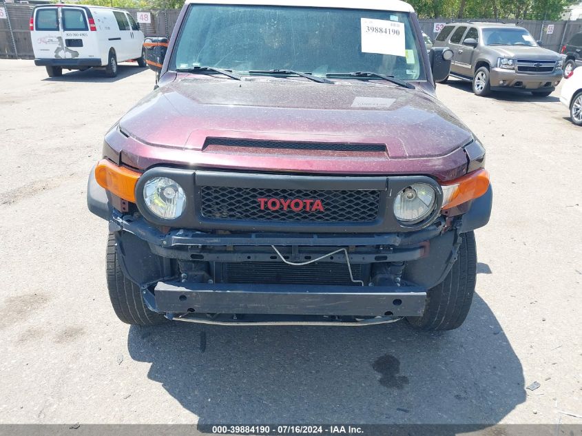 2007 Toyota Fj Cruiser VIN: JTEBU11F870001683 Lot: 39884190