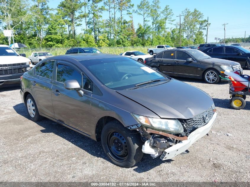 2013 Honda Civic Lx VIN: 19XFB2F54DE047869 Lot: 39884192