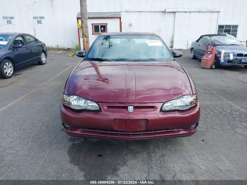 2G1WX12K5Y9358408 2000 Chevrolet Monte Carlo Ss