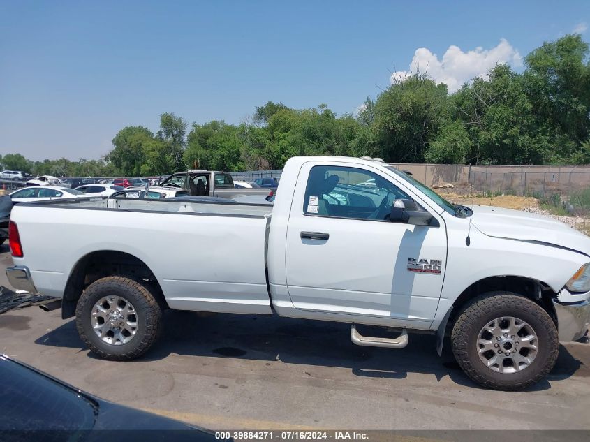 2018 Ram 2500 Tradesman Regular Cab 4X4 8' Box VIN: 3C6MR5AJ0JG189975 Lot: 39884271