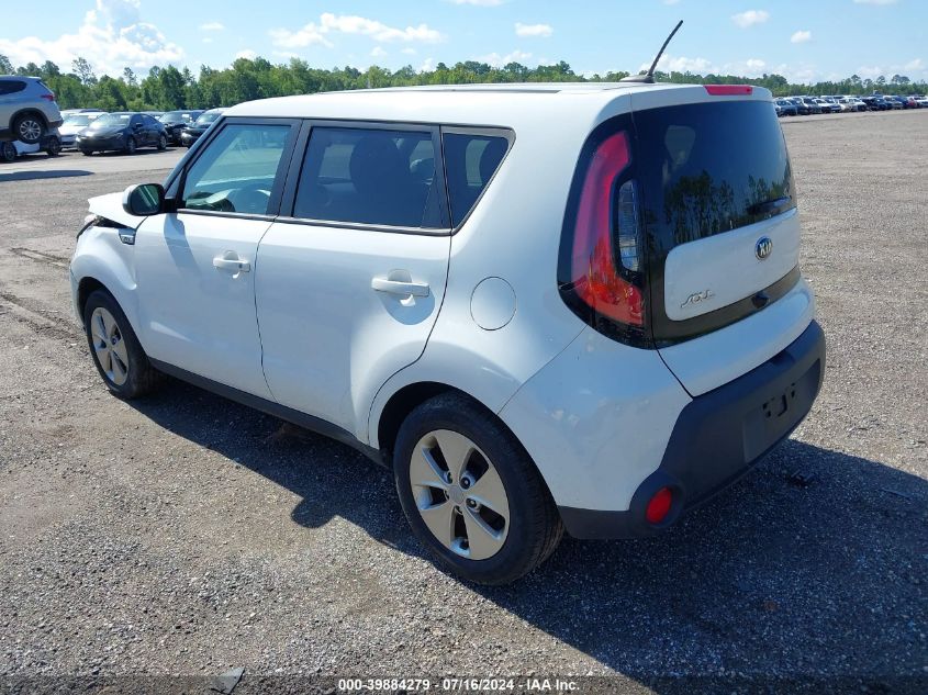 2016 Kia Soul VIN: KNDJN2A26G7836849 Lot: 39884279