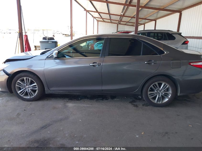 2016 Toyota Camry Se VIN: 4T1BF1FK4GU170141 Lot: 39884288