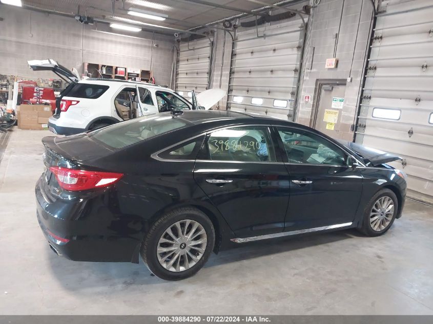 2015 Hyundai Sonata Limited VIN: 5NPE34AF4FH254877 Lot: 39884290